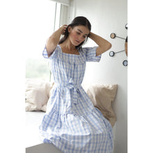 Load image into Gallery viewer, Bea (Blue Gingham)
