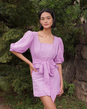 Load image into Gallery viewer, Amara Top (Lilac Eyelet)

