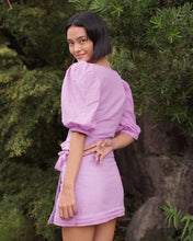 Load image into Gallery viewer, Sabine Skirt (Lilac Eyelet)
