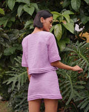 Load image into Gallery viewer, Moira Top (Lilac Eyelet)
